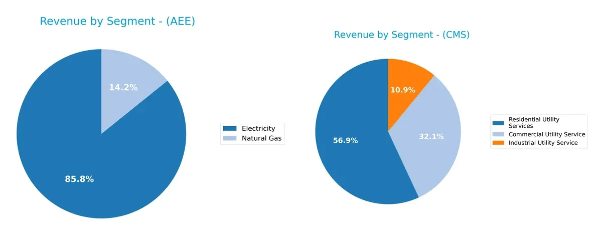 revenue by segment comparison