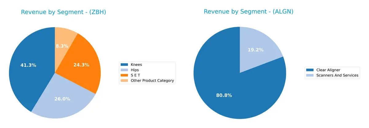 revenue by segment comparison