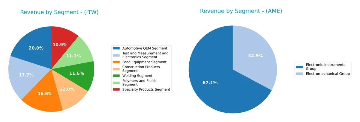 revenue by segment comparison
