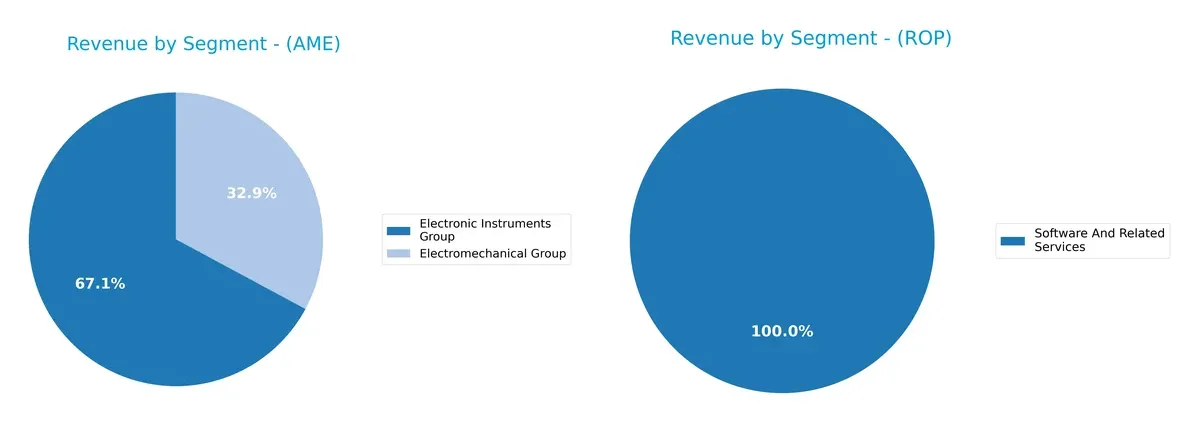 revenue by segment comparison