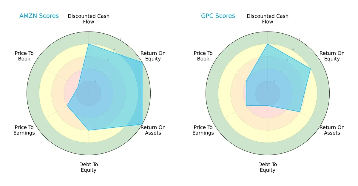 scores comparison