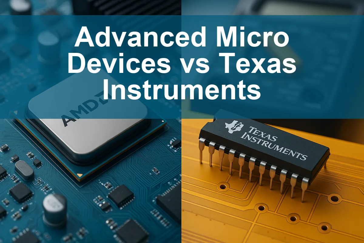 Advanced Micro Devices vs Texas Instruments: Company Comparison