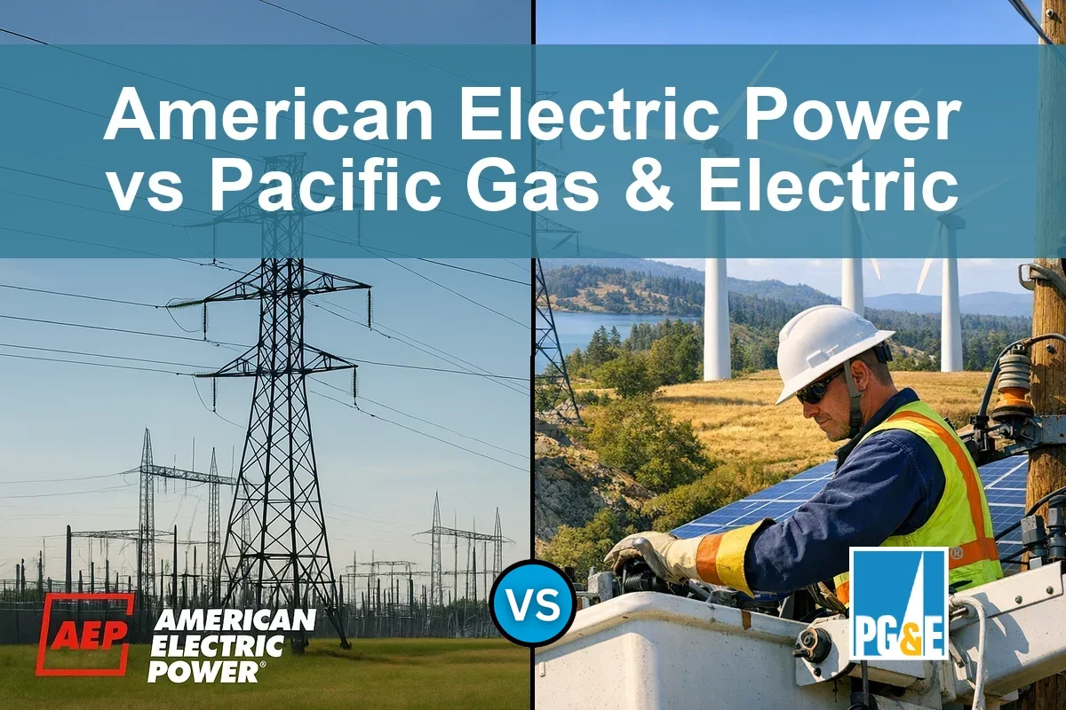Read more about the article AEP vs PCG: Which Utility Stock Offers Greater Value?