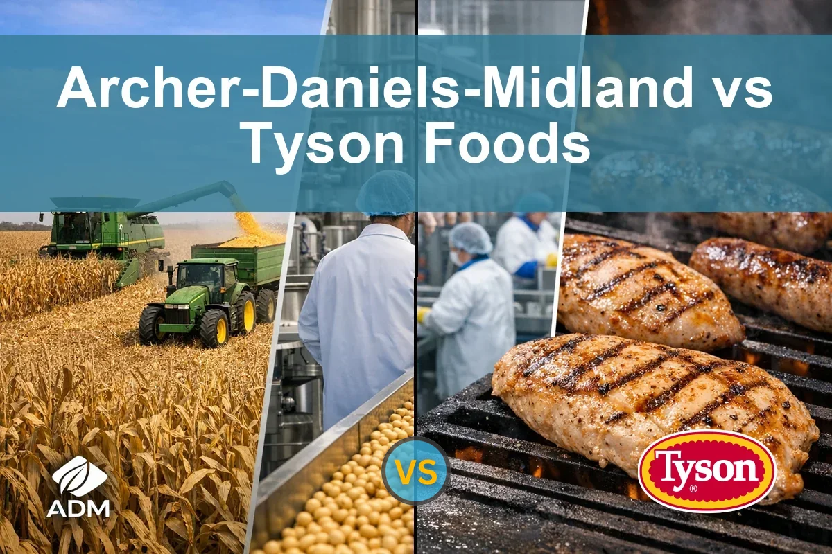 Read more about the article ADM vs Tyson Foods: Which Stock Offers Better Value?