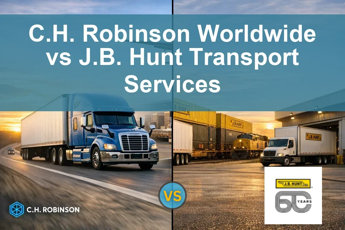 C.H. Robinson Worldwide vs J.B. Hunt Transport Services: Company Comparison