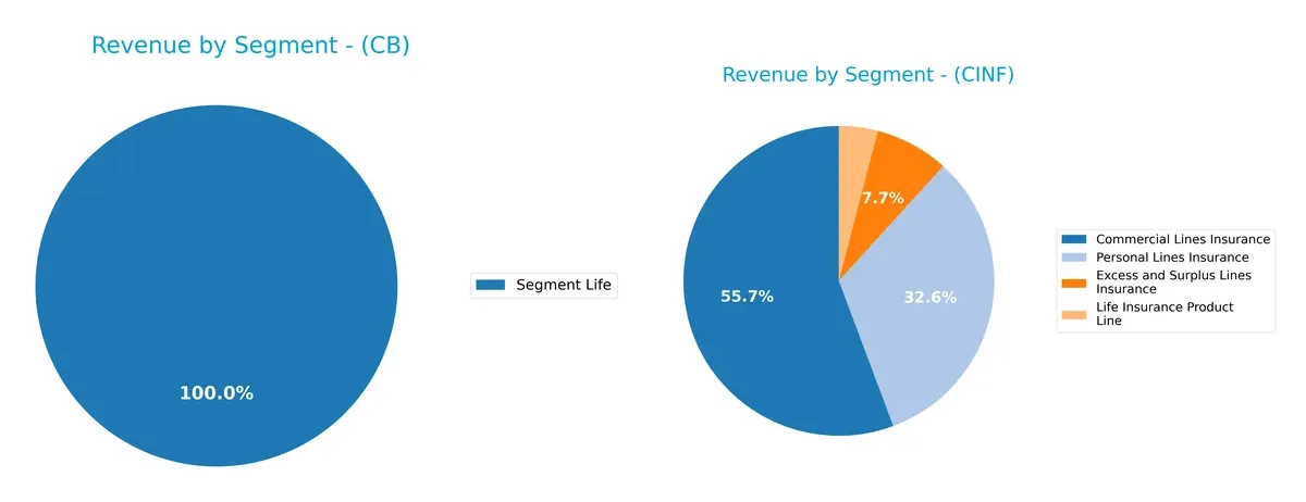 revenue by segment comparison