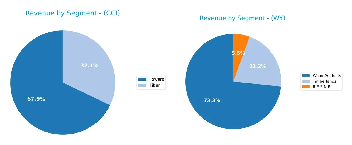 revenue by segment comparison