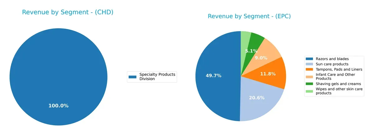 revenue by segment comparison