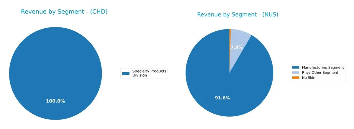 revenue by segment comparison