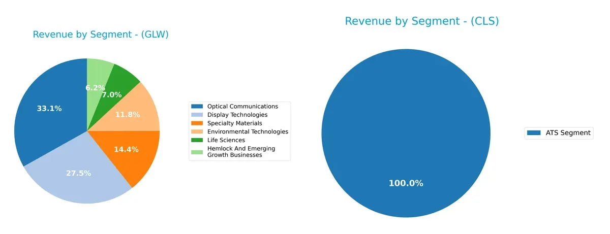 revenue by segment comparison
