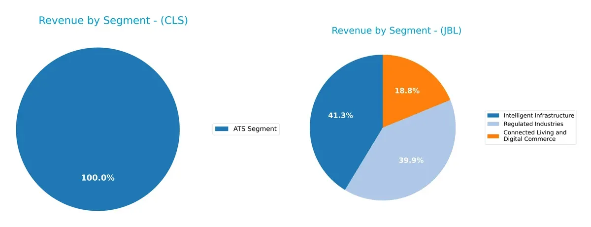 revenue by segment comparison