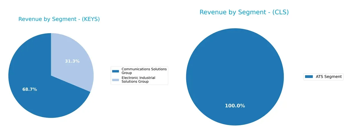 revenue by segment comparison