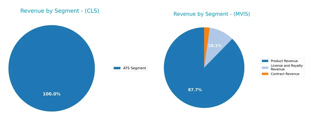 revenue by segment comparison