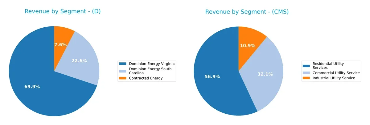 revenue by segment comparison