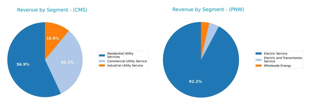 revenue by segment comparison
