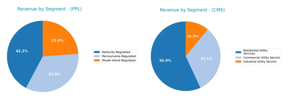revenue by segment comparison