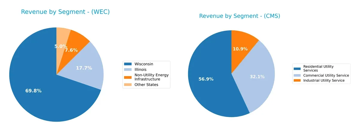 revenue by segment comparison