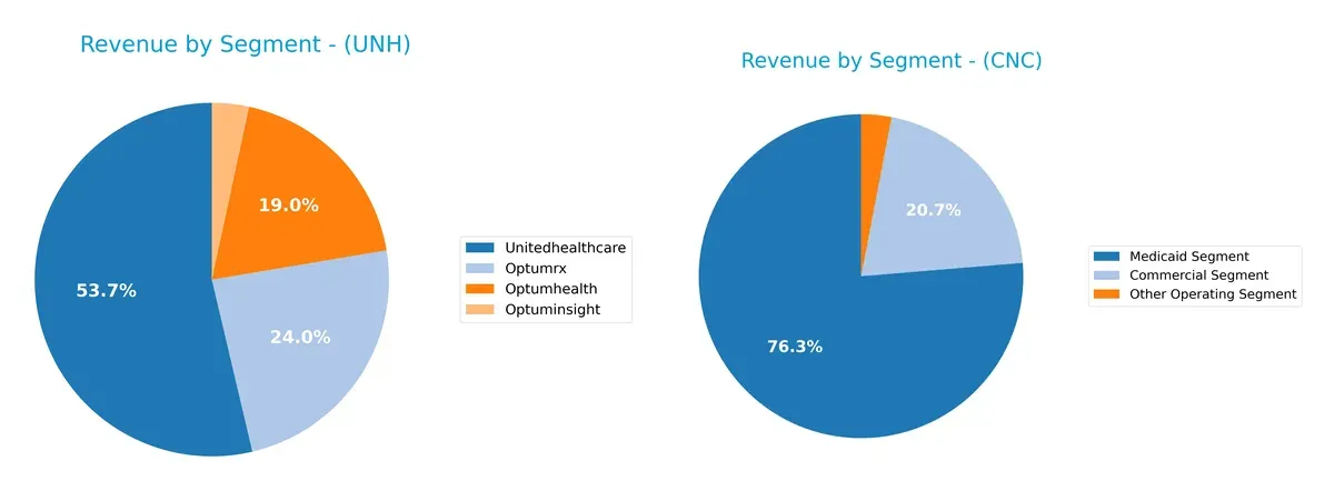 revenue by segment comparison