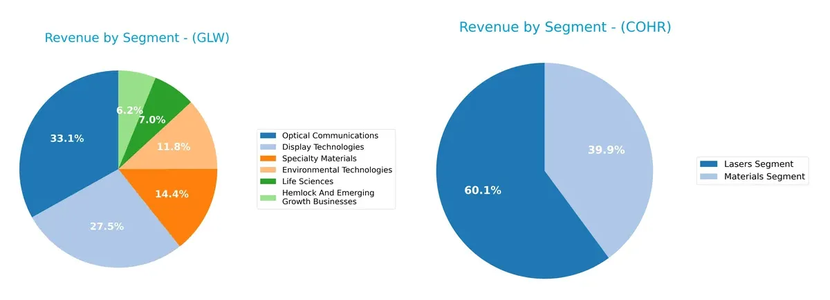revenue by segment comparison