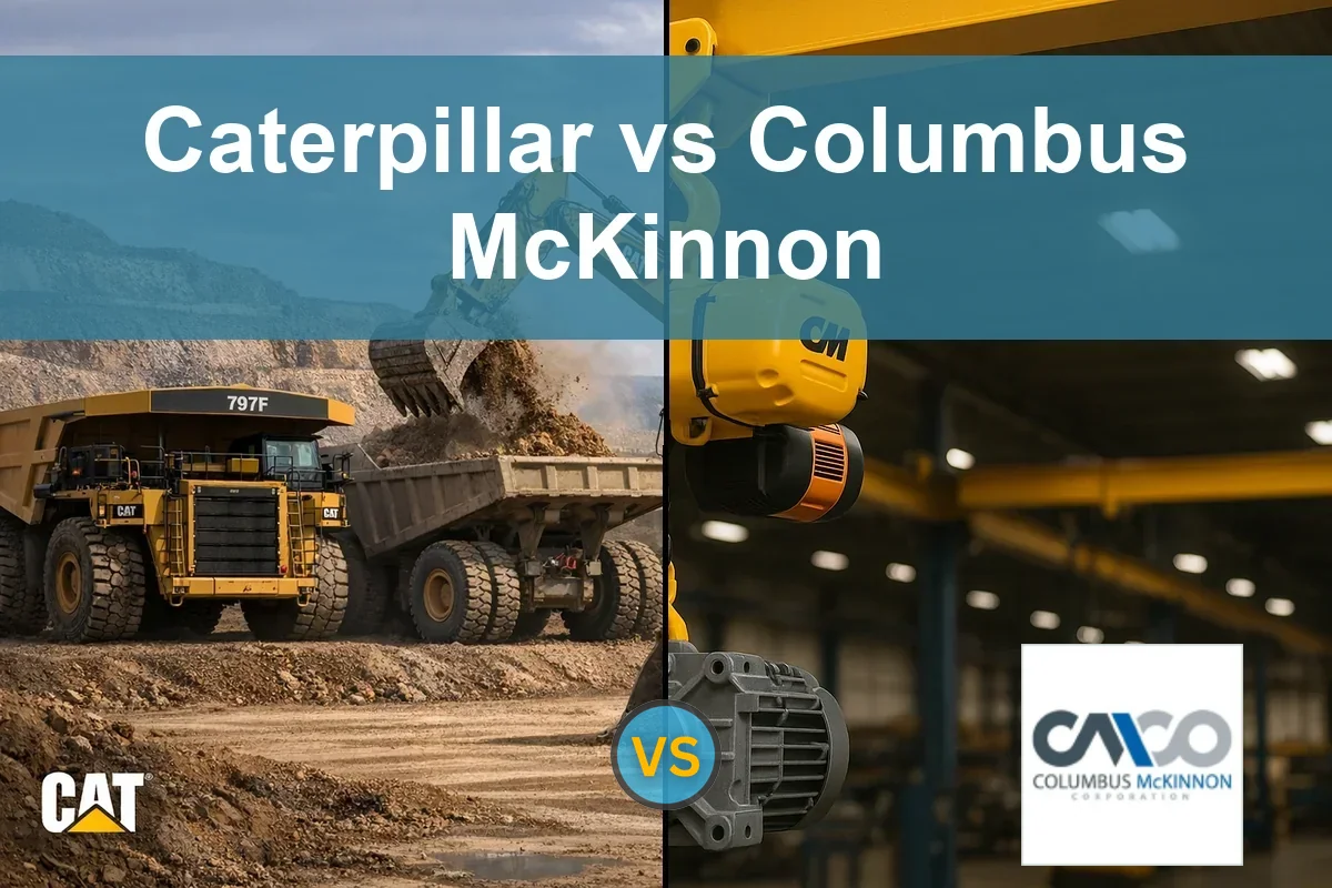 Read more about the article Caterpillar vs Columbus McKinnon: Which Offers Greater Value?