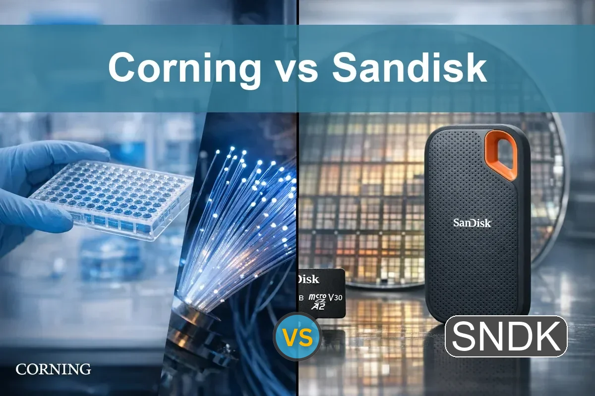 Read more about the article Corning vs Sandisk: Which Stock Shows Greater Potential?