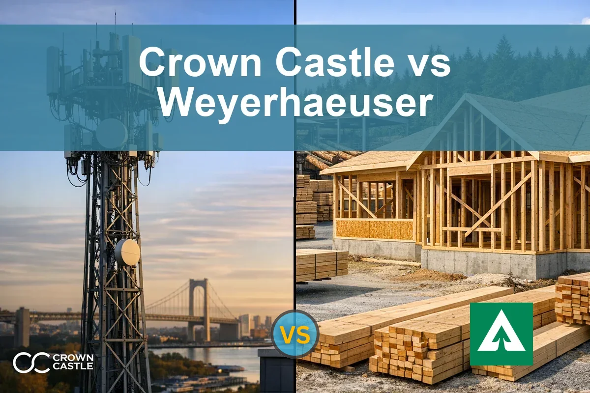 Read more about the article Crown Castle vs Weyerhaeuser: Which REIT Offers More Value?