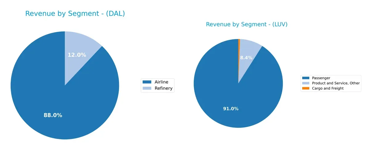 revenue by segment comparison