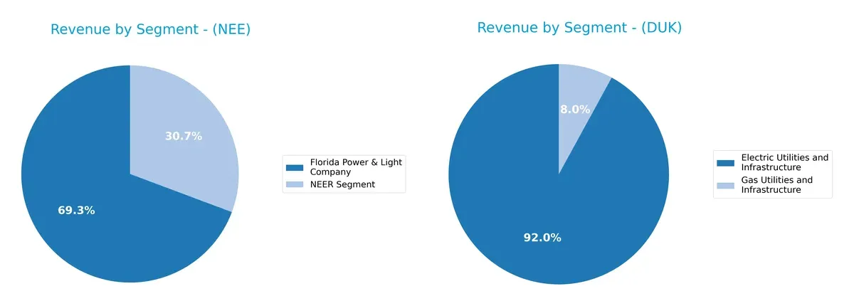 revenue by segment comparison