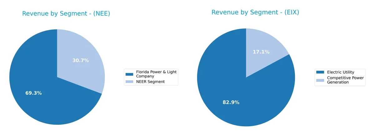 revenue by segment comparison