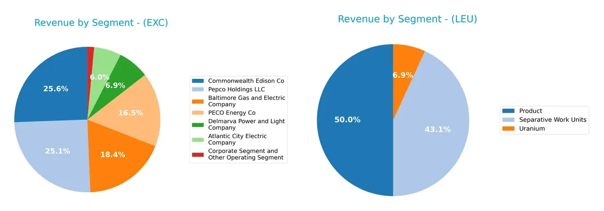 revenue by segment comparison