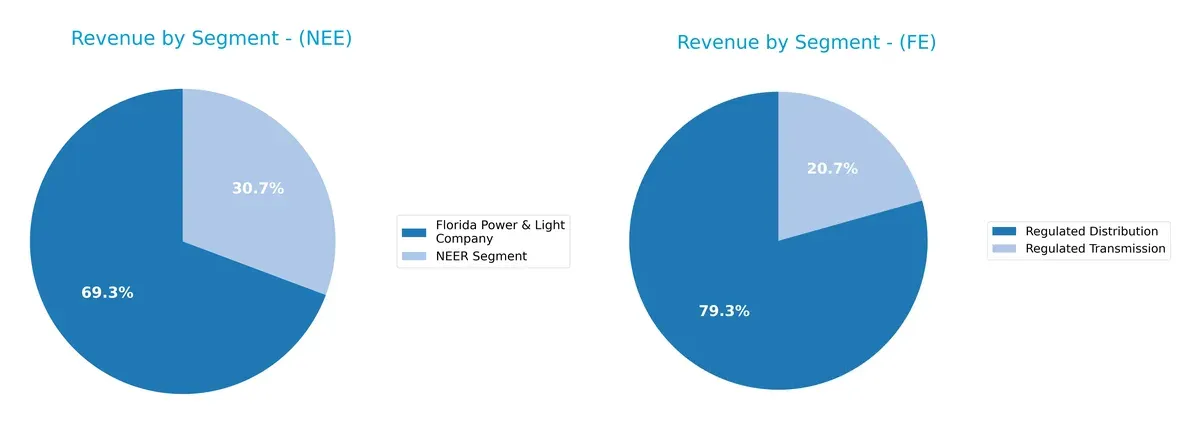 revenue by segment comparison