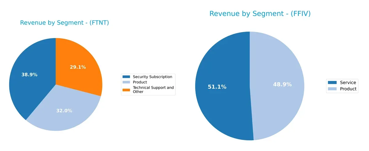 revenue by segment comparison