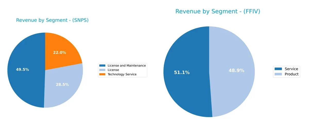 revenue by segment comparison