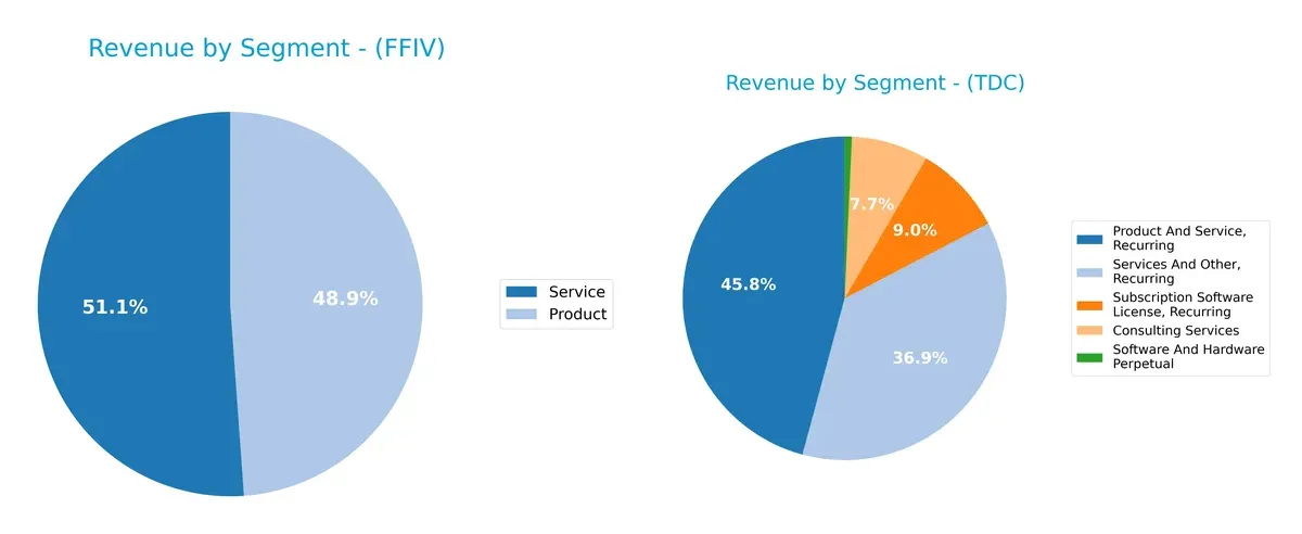 revenue by segment comparison