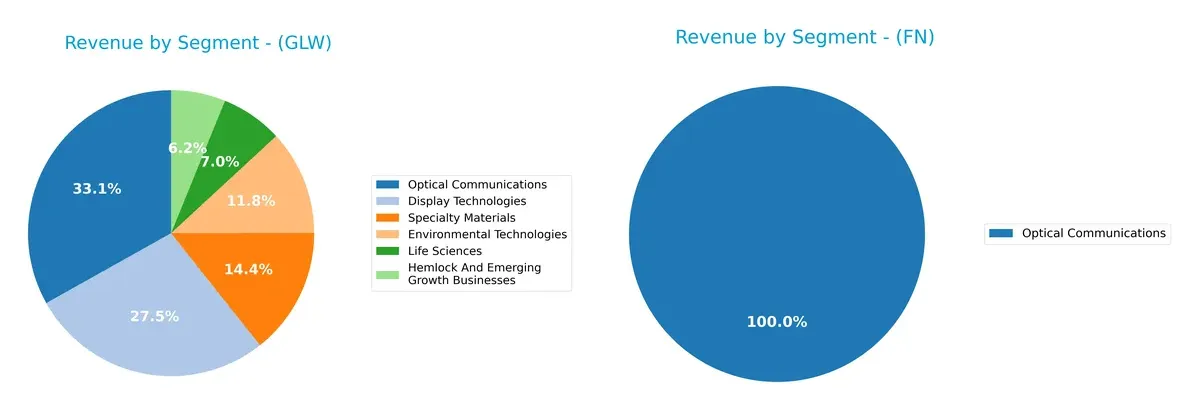 revenue by segment comparison