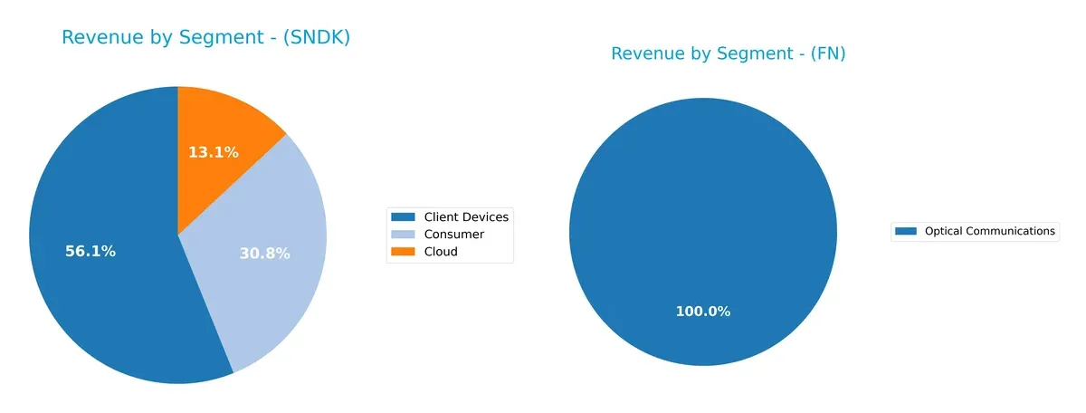 revenue by segment comparison