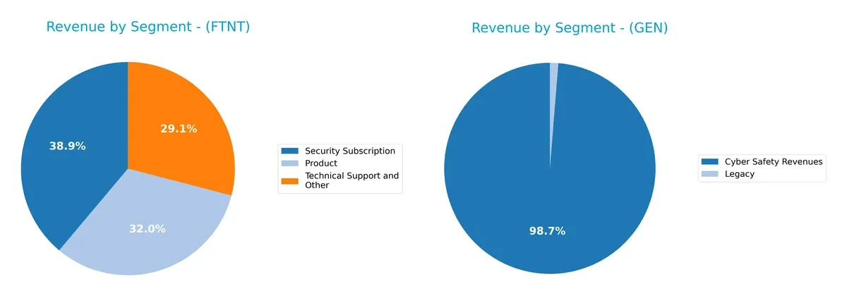revenue by segment comparison