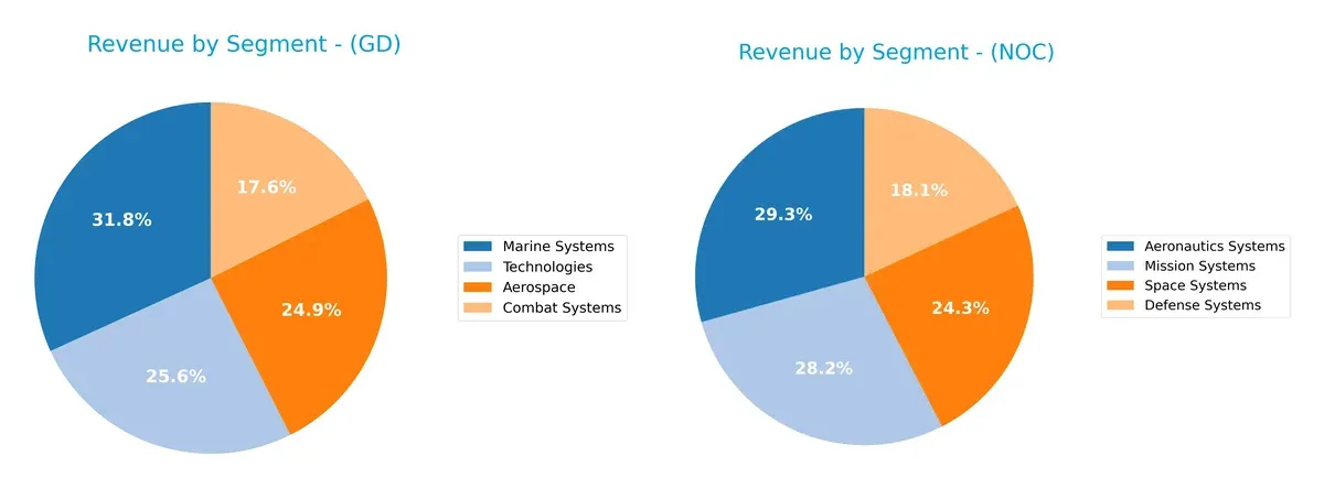 revenue by segment comparison