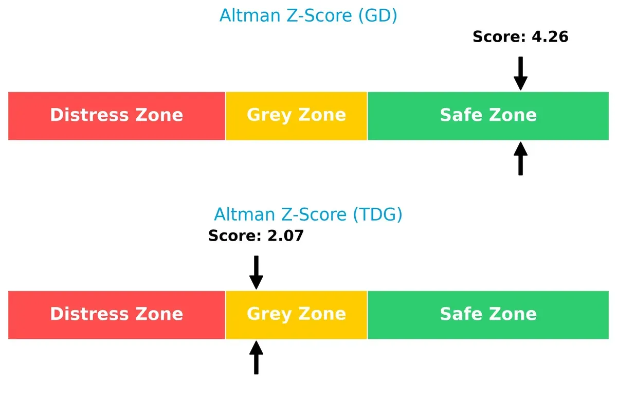 altman z score comparison