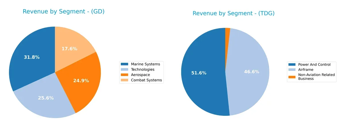 revenue by segment comparison