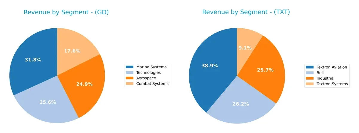 revenue by segment comparison