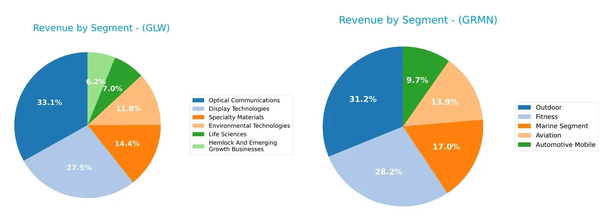 revenue by segment comparison
