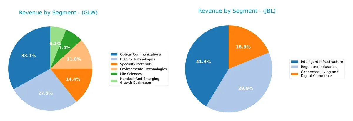revenue by segment comparison