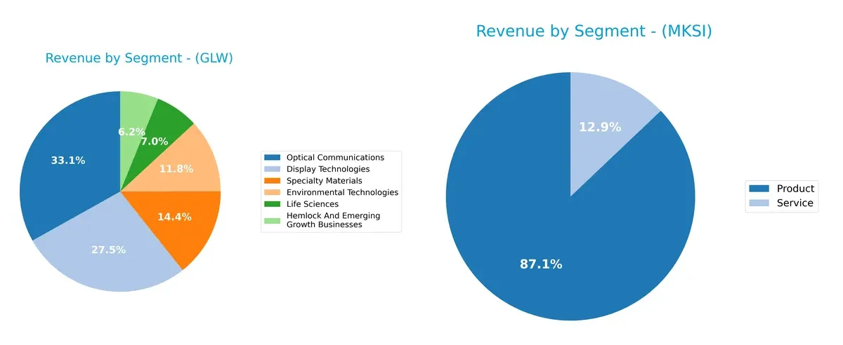 revenue by segment comparison