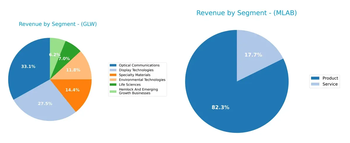 revenue by segment comparison