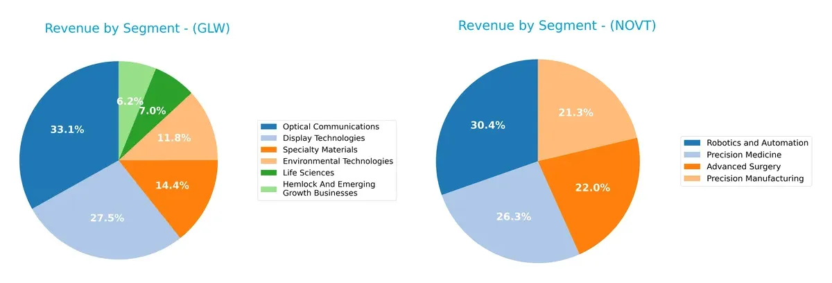 revenue by segment comparison