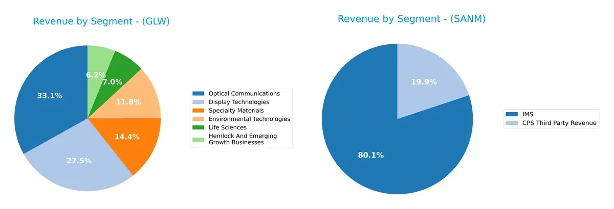 revenue by segment comparison