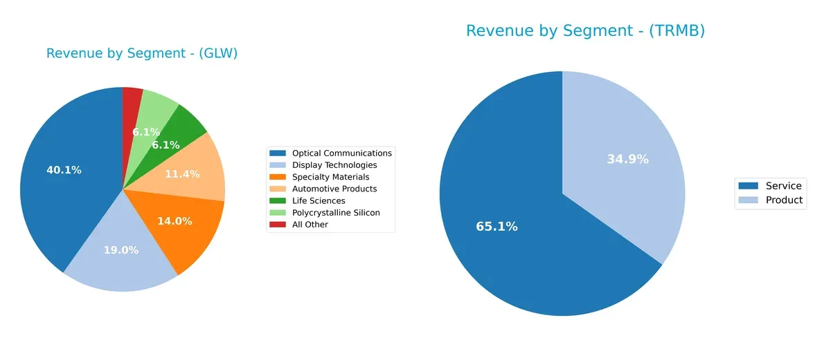 revenue by segment comparison