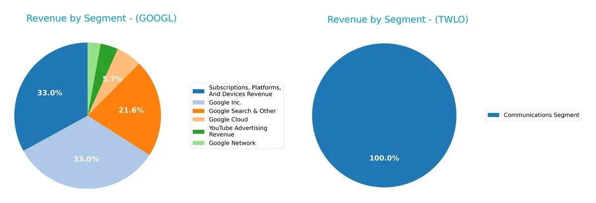 revenue by segment comparison