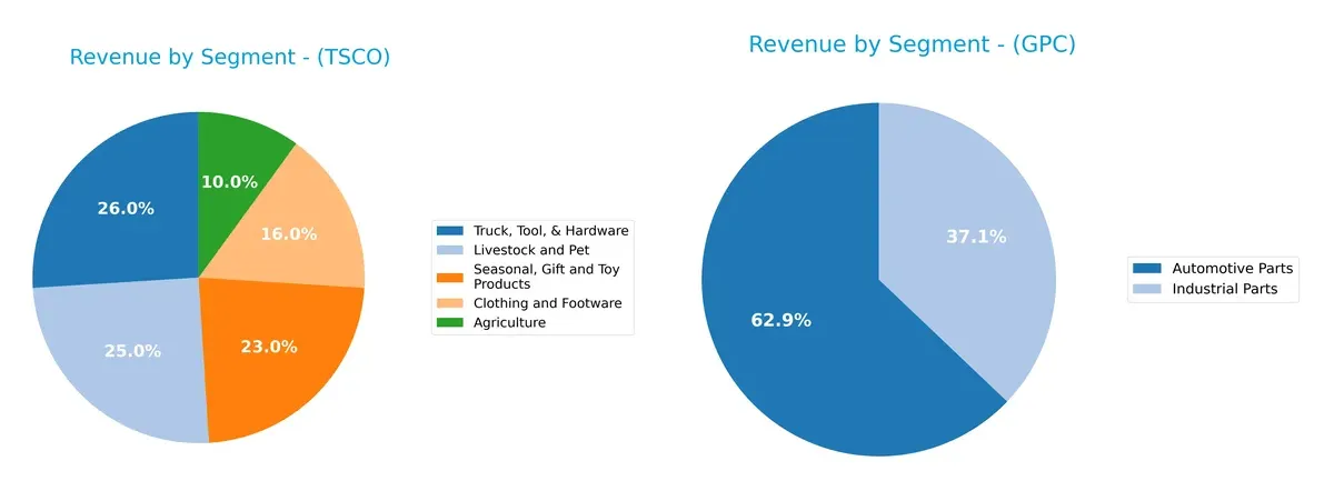 revenue by segment comparison